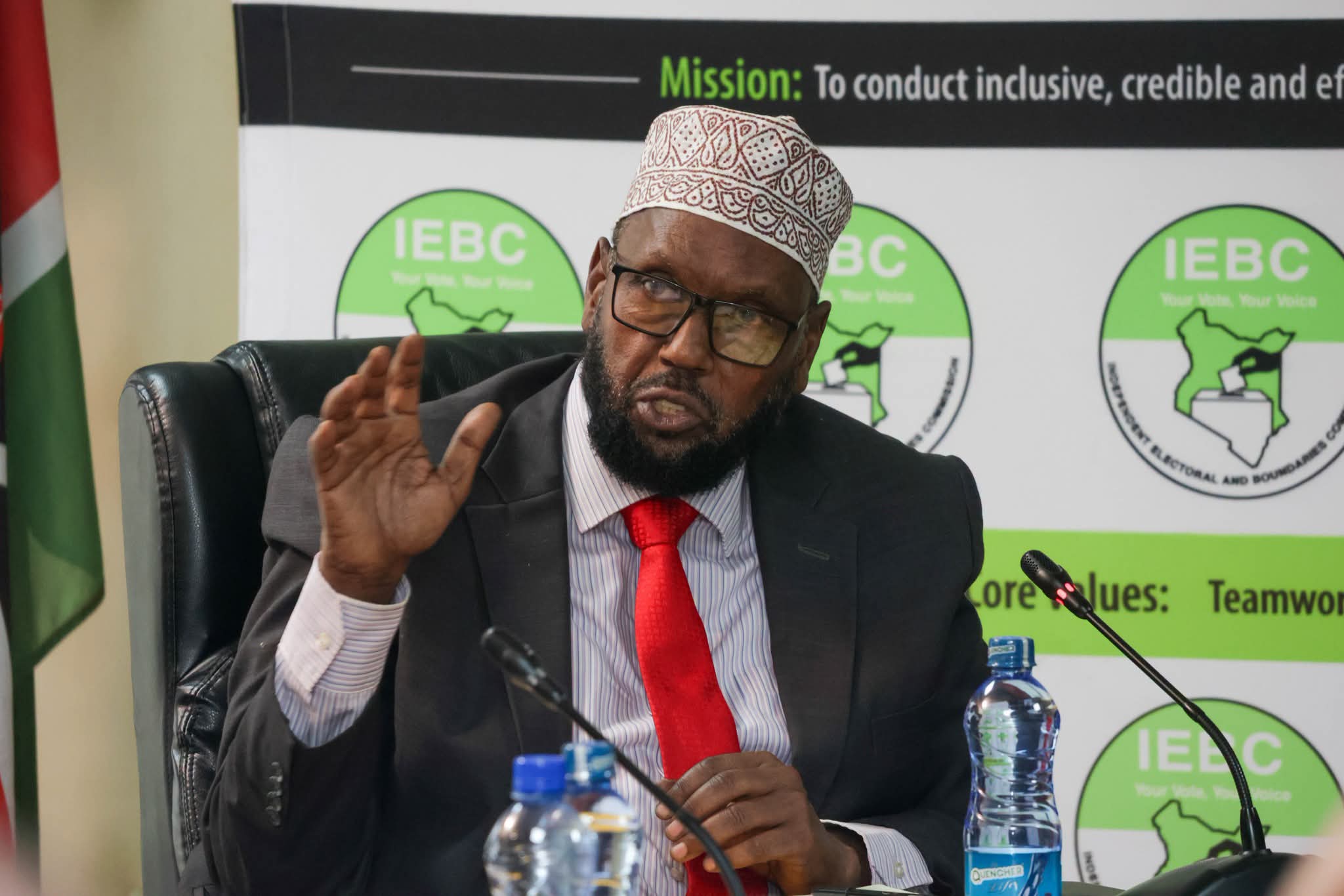 IEBC Enforcement Committee Hears Case Against UDA Secretary-General Hassan Omar Over Alleged Breach of the Electoral Code of Conduct
