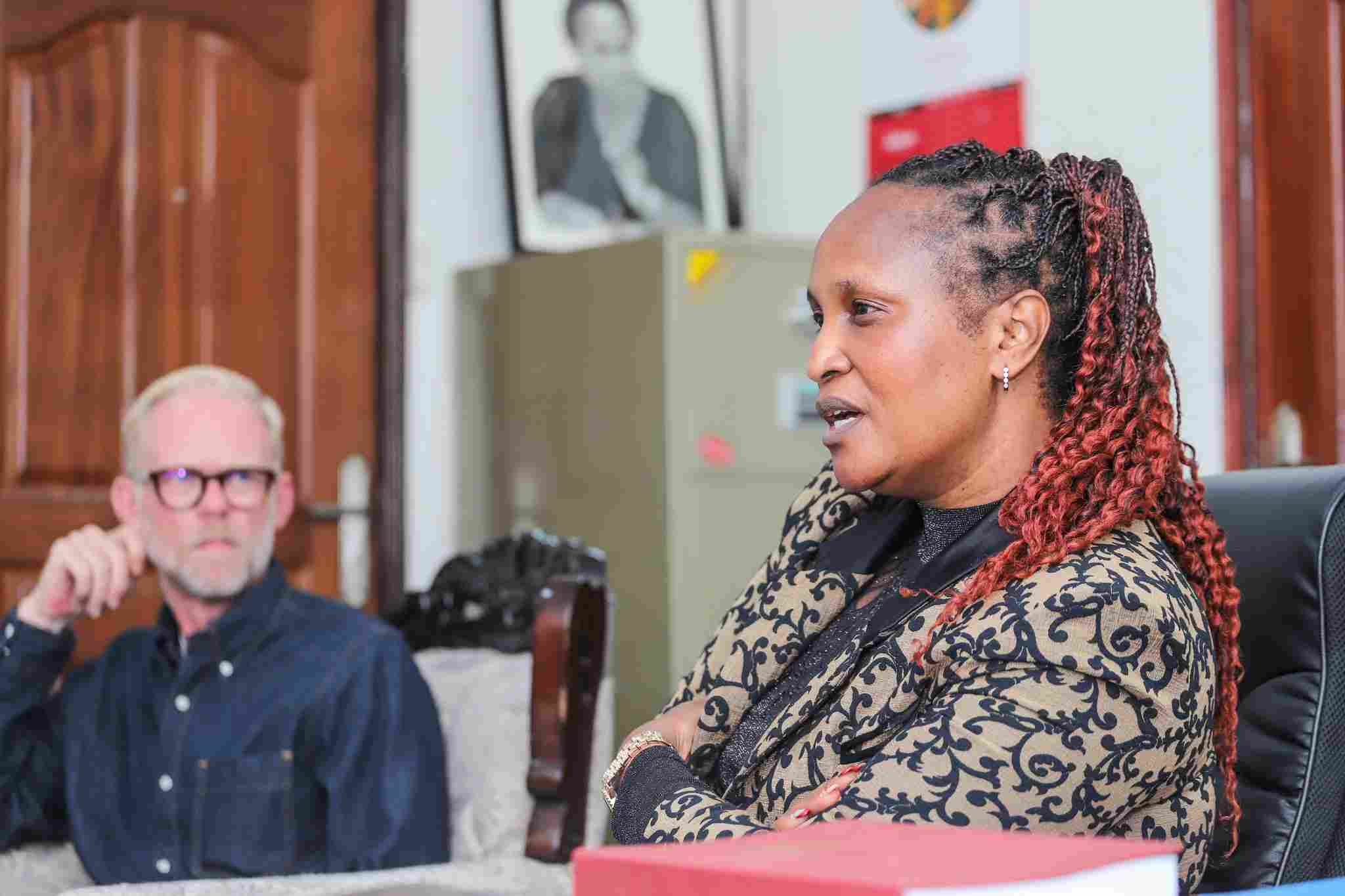 The Oslo Center paid a courtesy call to Commissioner Dr Ann Nderitu, CBS of the Independent Electoral and Boundaries Commission(IEBC).👏